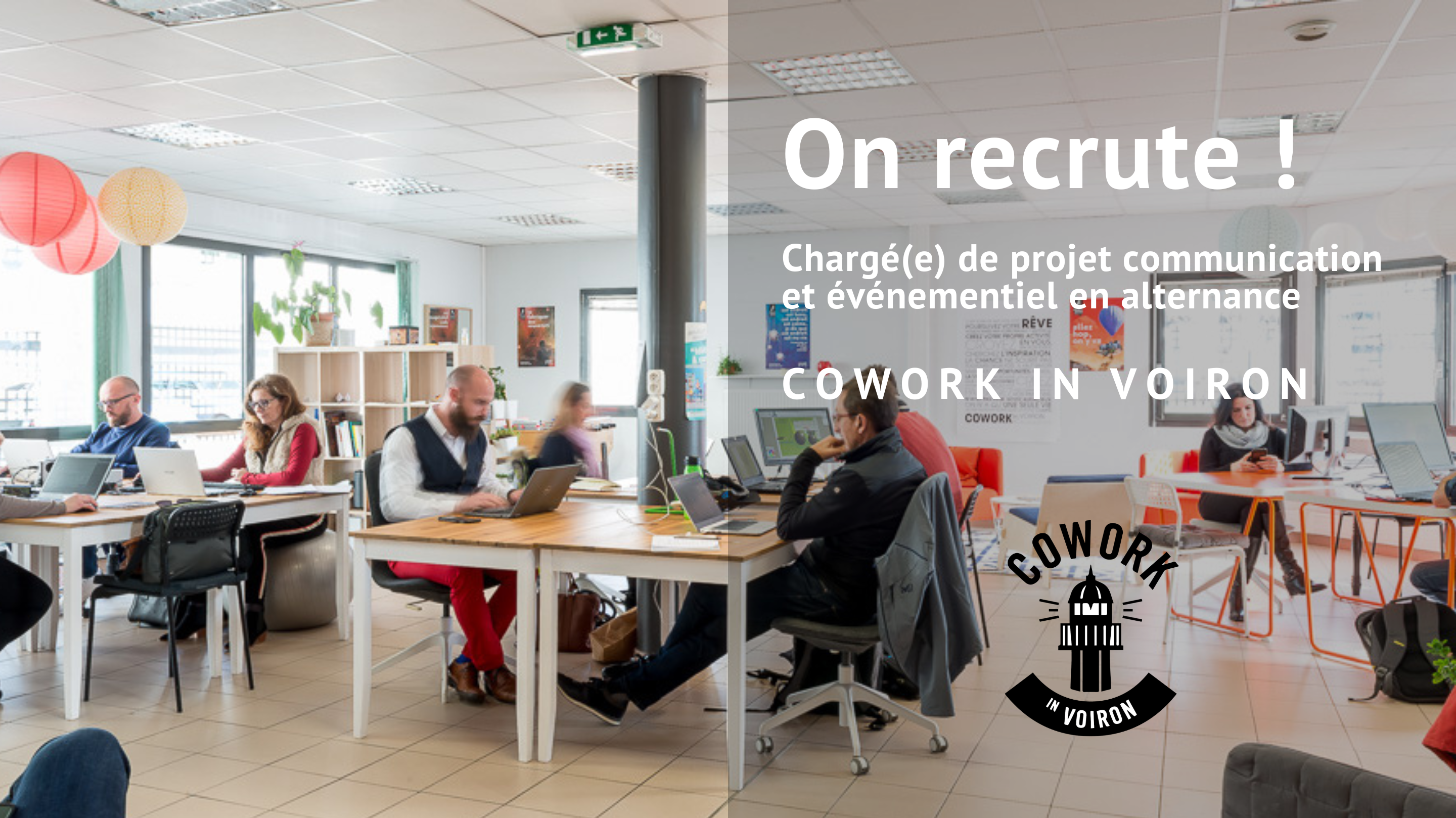 On recrute un(e) chargé(e) de projet communication et événementiel en alternance!