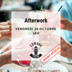 Afterwork annulé le vendredi 28 octobre à 18h