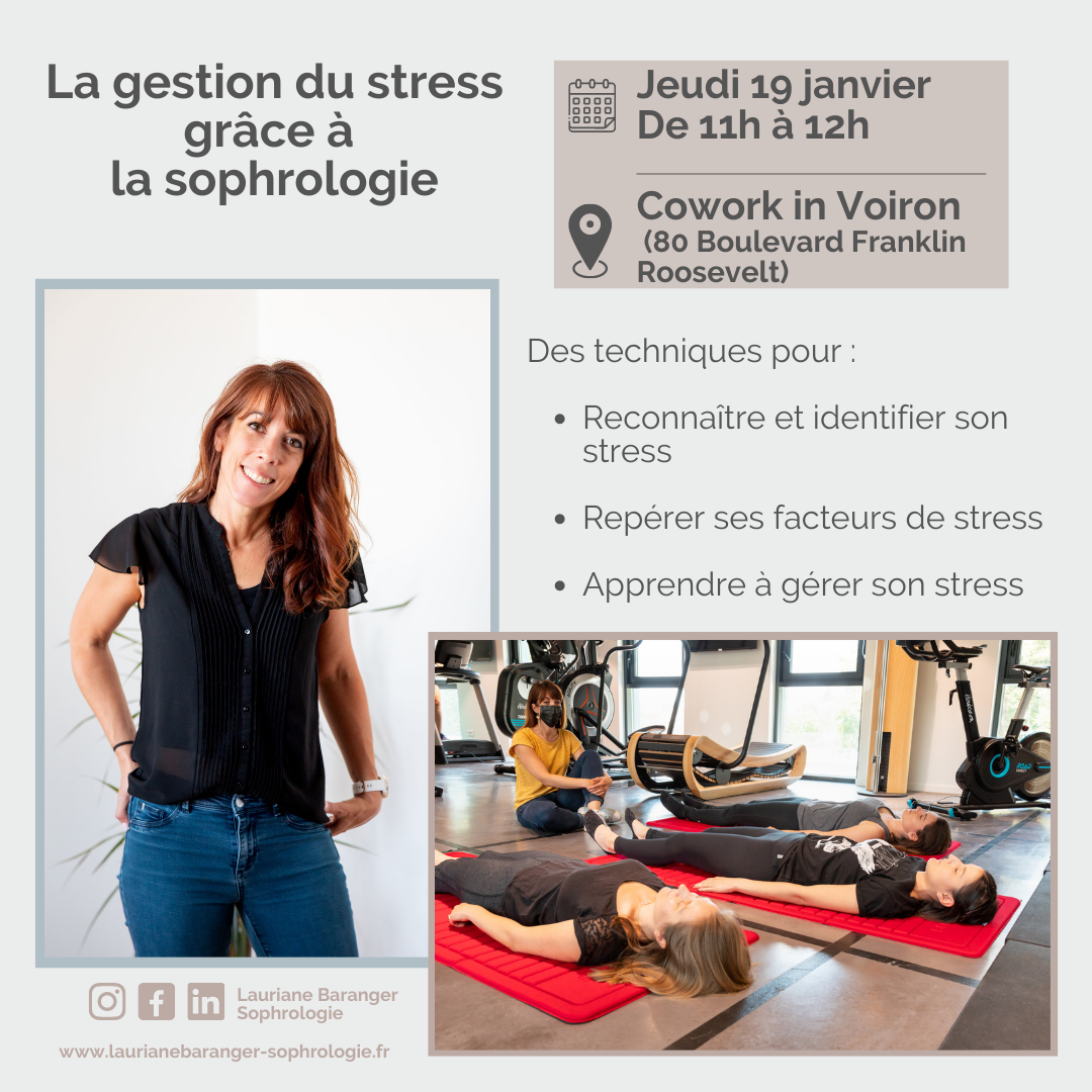 Atelier sophrologie le jeudi 19 janvier à 11h