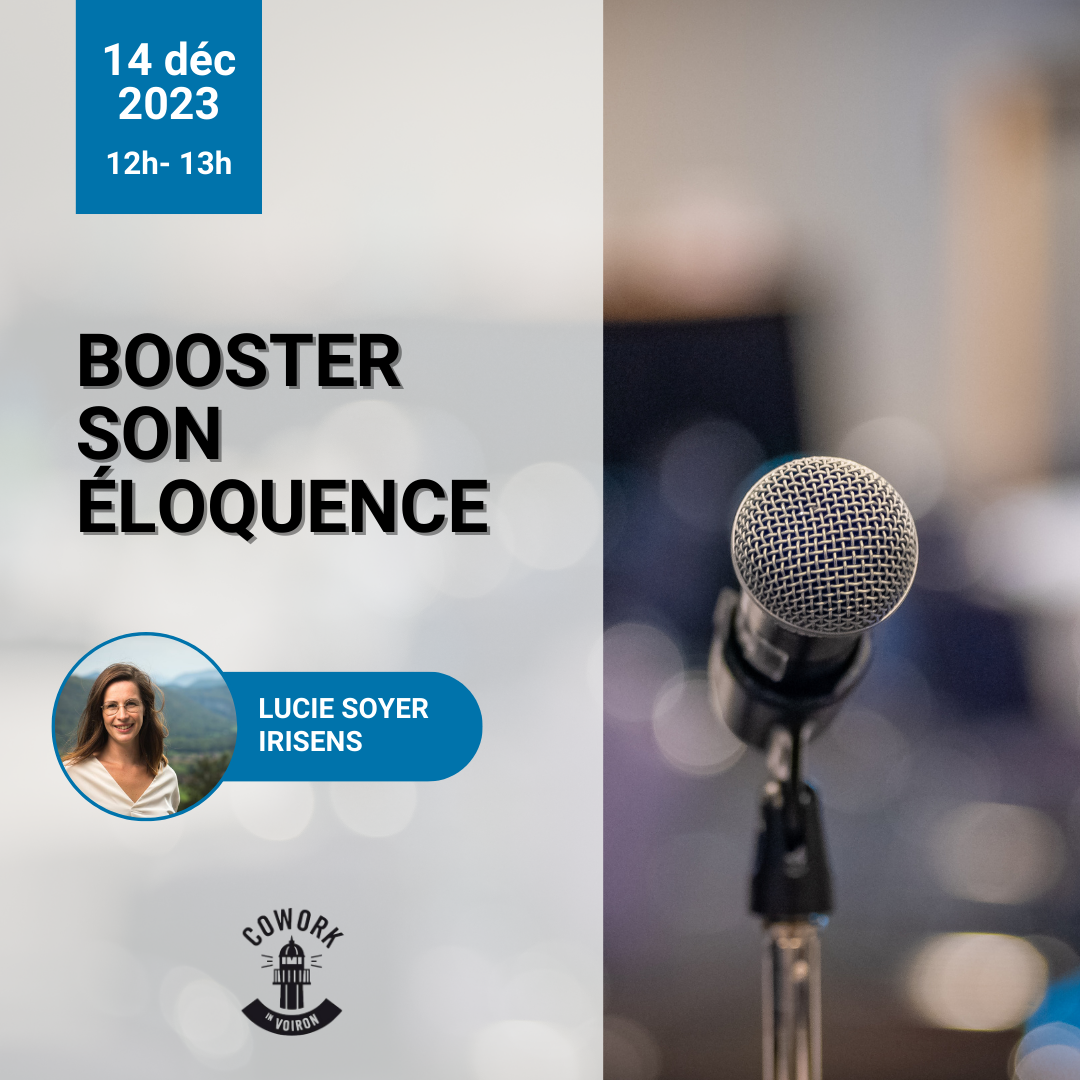 Atelier booster son éloquence