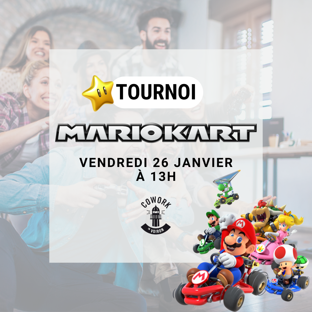 tournoi mario kart coworking